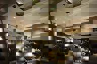 The stylish and modern interior