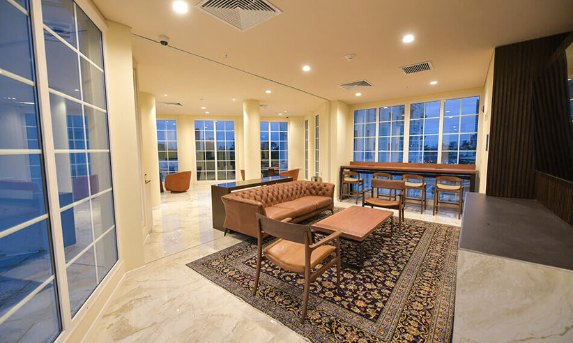 Lounge area
