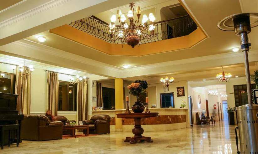 The lobby