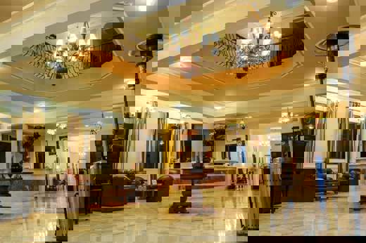 The lobby
