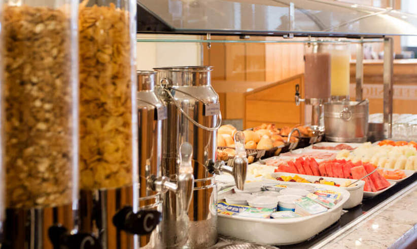 Breakfast buffet