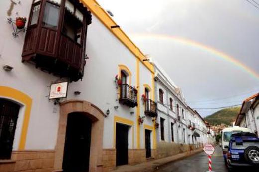 The colonial Hotel De Su Merced 