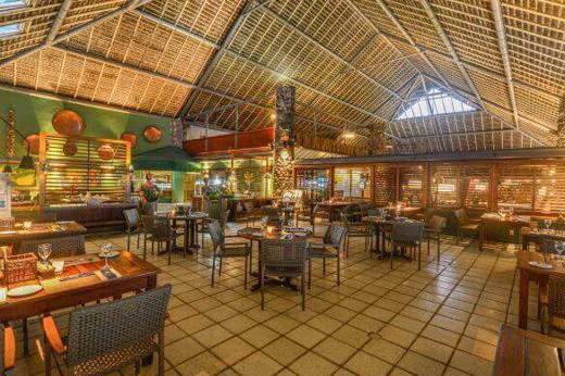 The main restaurant