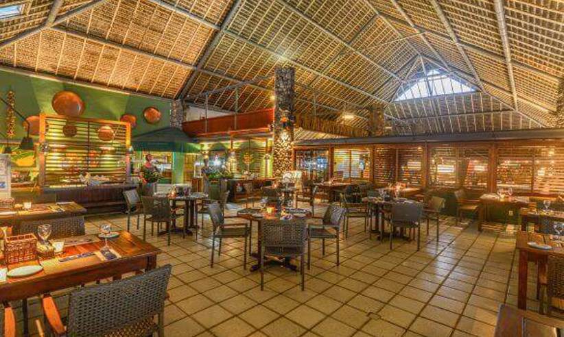 The main restaurant