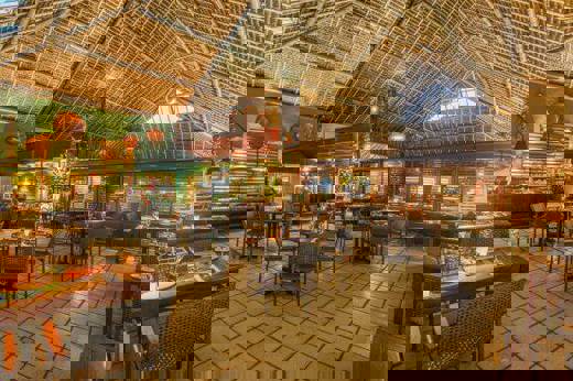 The main restaurant