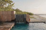 The swimming pool 
