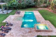 The swimming pool