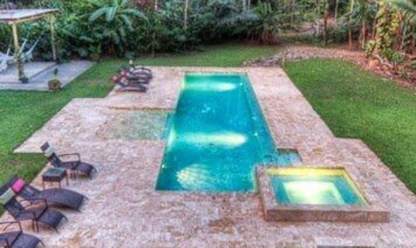The swimming pool