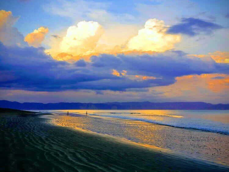 The stunning beach
