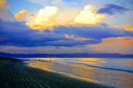The stunning beach