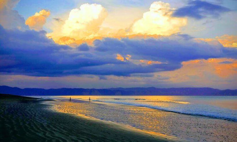 The stunning beach