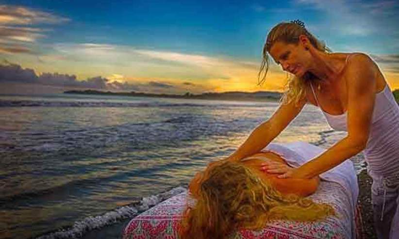 The beach spa
