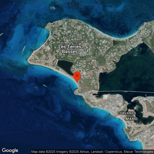 Map of Belmond La Samanna