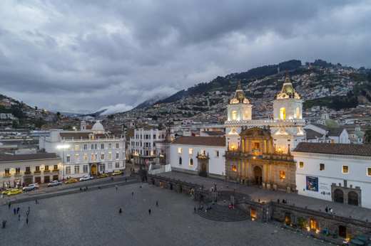Casa Gangotena Plaza San Francisco Quito