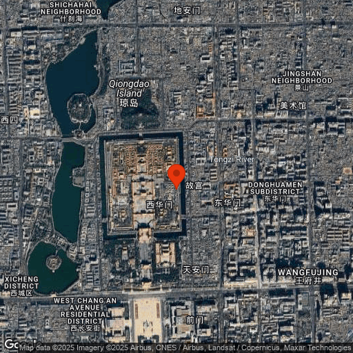 Map of Forbidden City