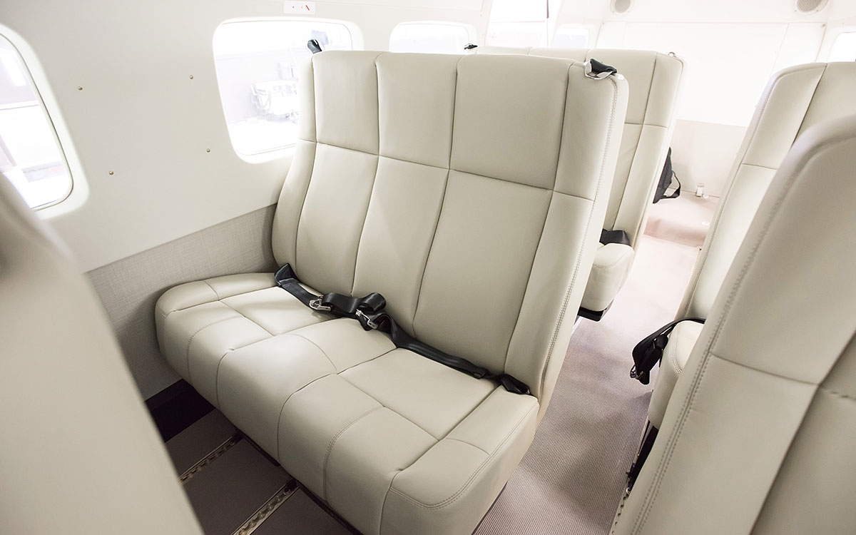 Sansa Airlines Single Class Cabin