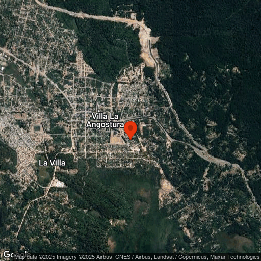 Map of Villa La Angostura