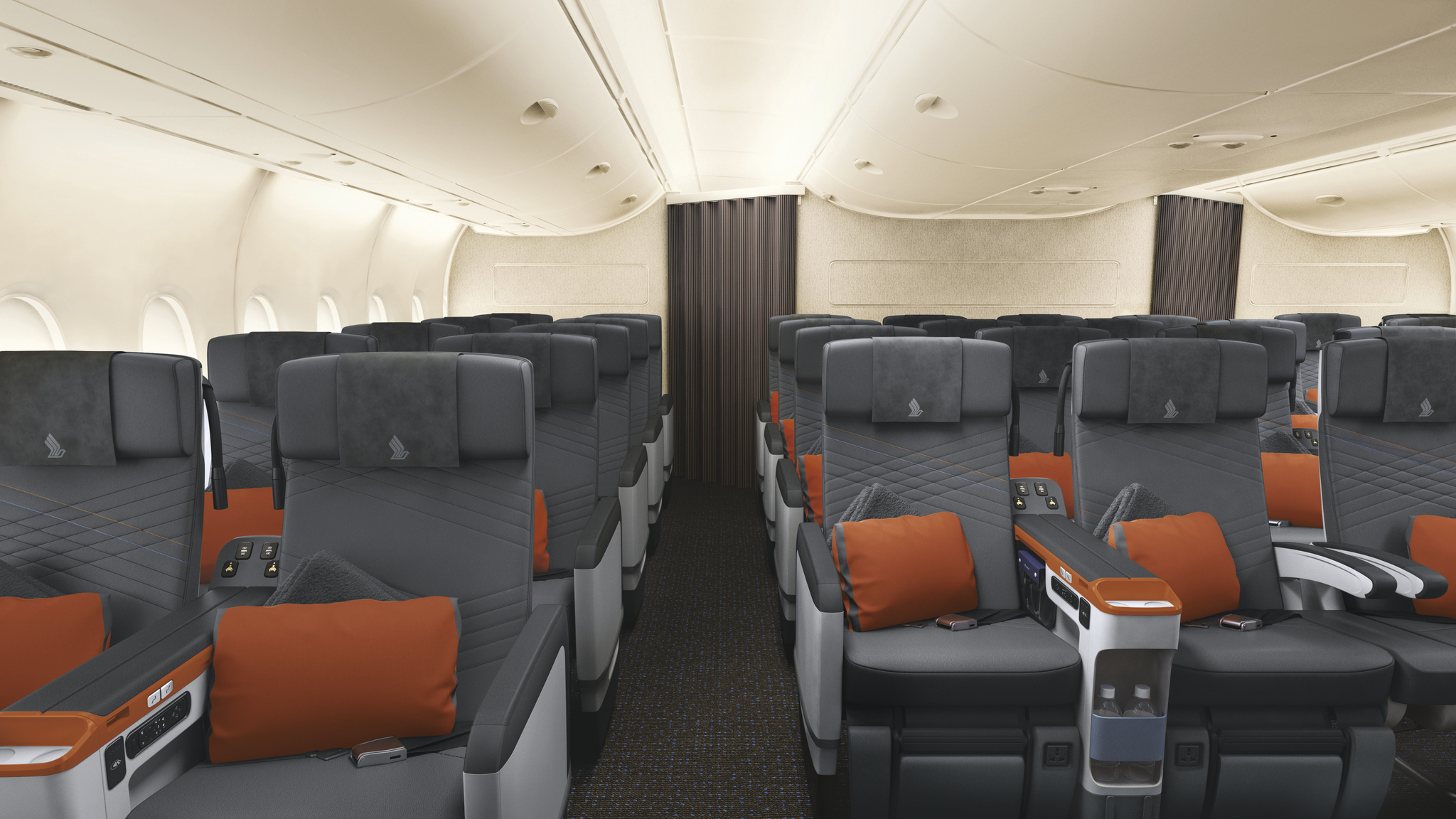 Premium Economy Cabin Overview