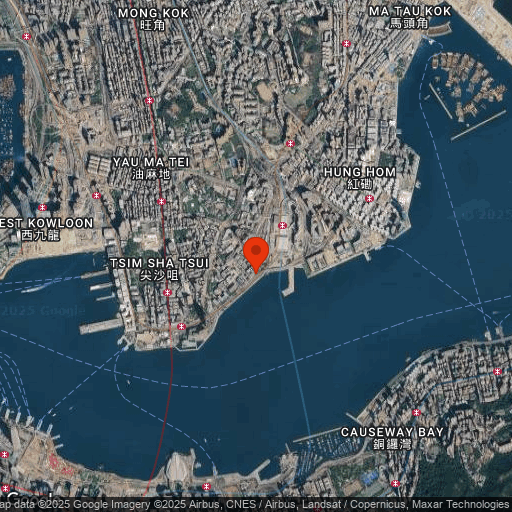 Map of InterContinental Grand Stanford Hong Kong