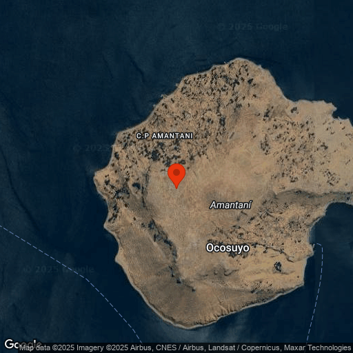 Map of Amantani Island