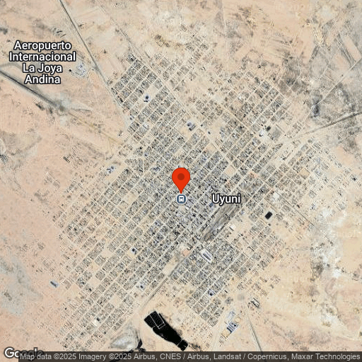 Map of Explora Lodge