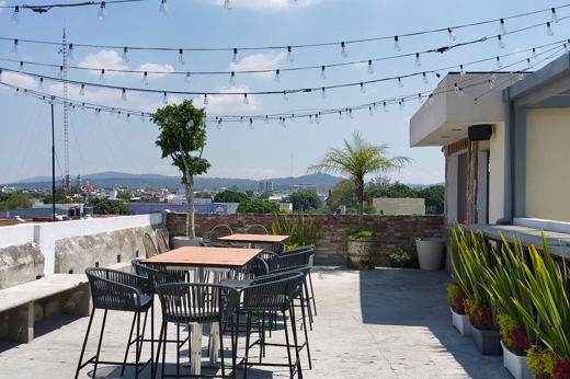 Hotel Milo Boutique Puebla Detalles Terraza Familia Restaurante