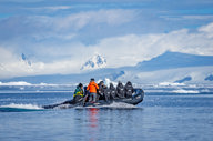 Recess Cove Charlotte Bay Zodiac Antarctic Peninsular Scenic Eclipse I 101S Antarctica SE1 BB 31 Benn Berkeley