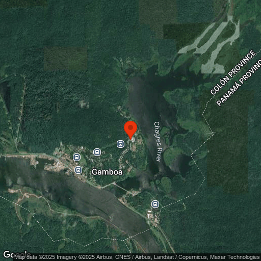 Map of Gamboa Rainforest Reserve