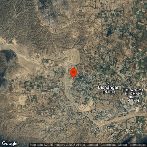 Map of Alila Fort Bishangarh, near Jaipur