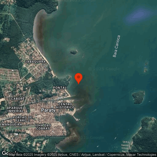 Map of Pousada do Sandi