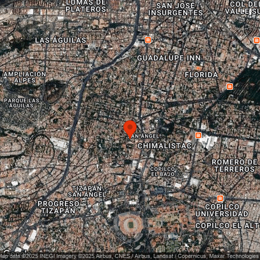 Map of Colonial Mexico & Saturday Bazaar