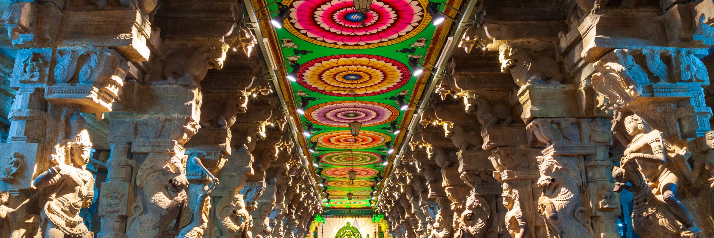 Meenakshi Temple Interior, Madurai