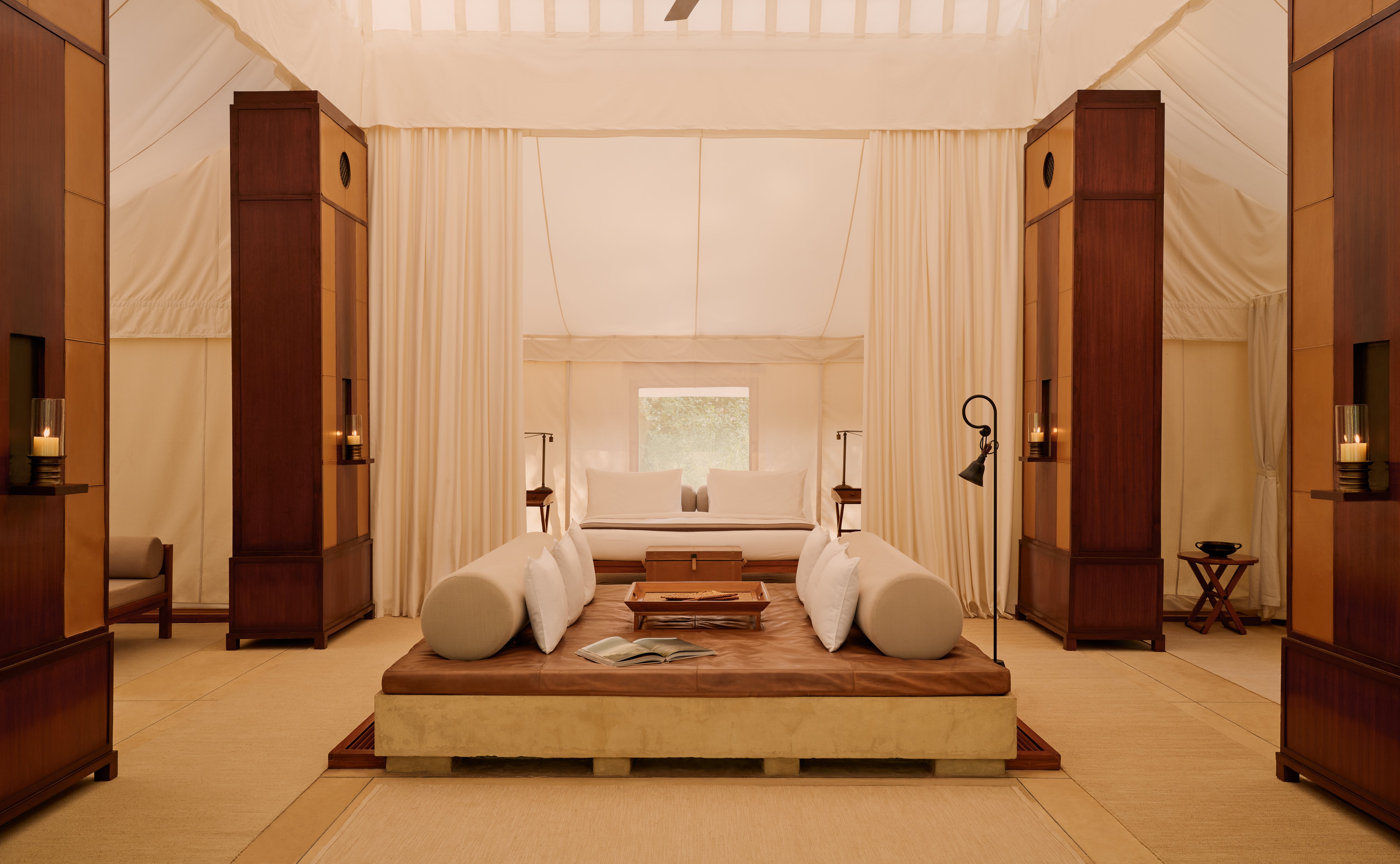 Aman I Khas Tent Living Area 0