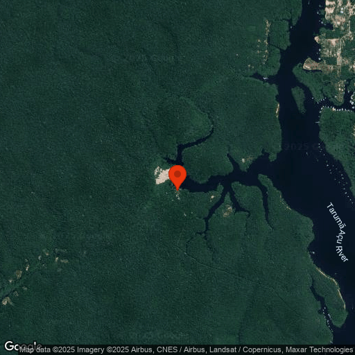 Map of Amazon Ecopark Lodge