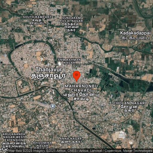 Map of Svatma, Tanjore