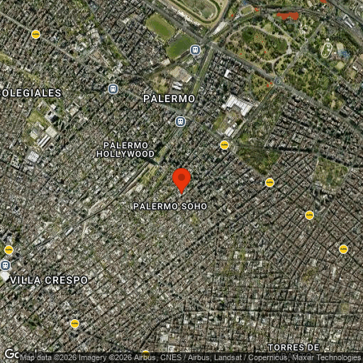 Map of Pleno Palermo Soho