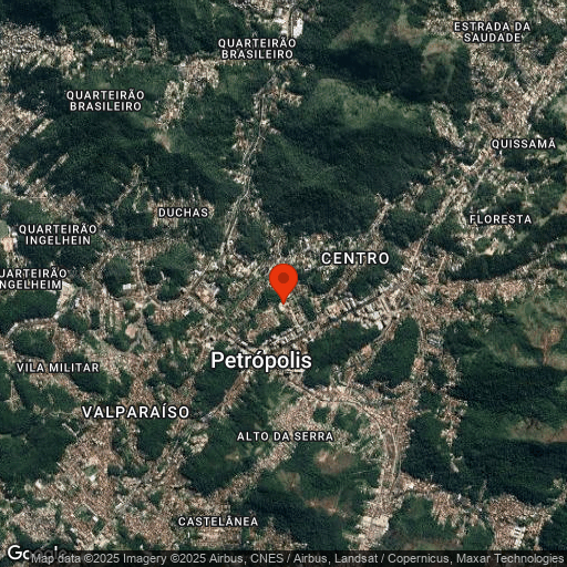Map of Petropolis