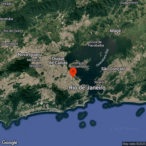 Map of Rio de Janeiro