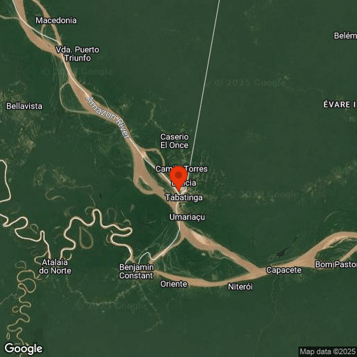 Map of Tabatinga
