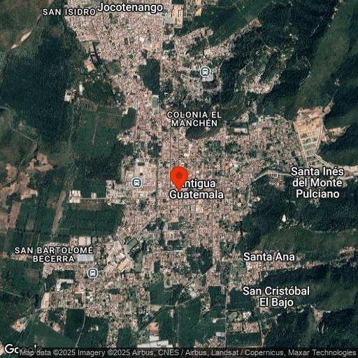 Map of Casa Encantada