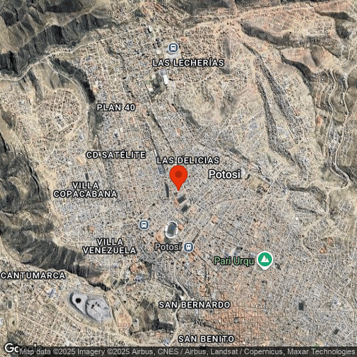 Map of Hostal Colonial