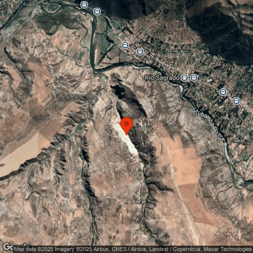 Map of Maras salt ponds