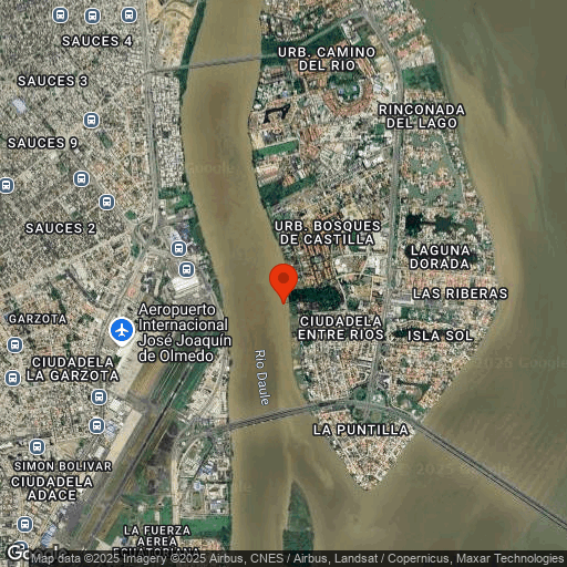 Map of Hotel del Parque