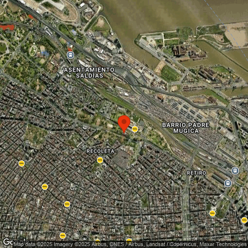 Map of Art In Buenos Aires