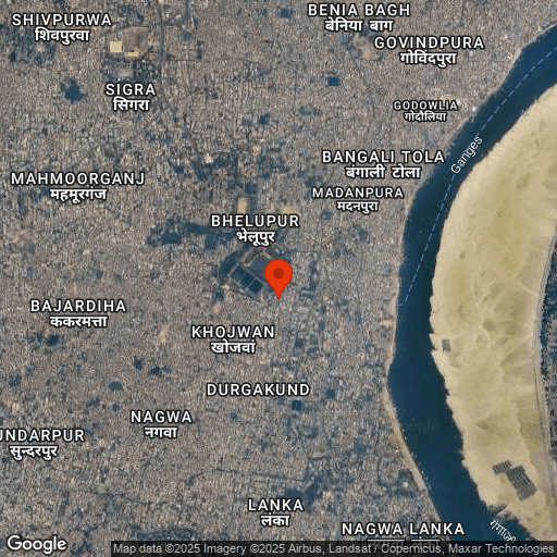 Map of Amritara Suryauday Haveli, Varanasi