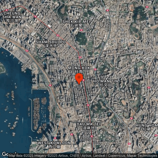 Map of Cordis, Hong Kong
