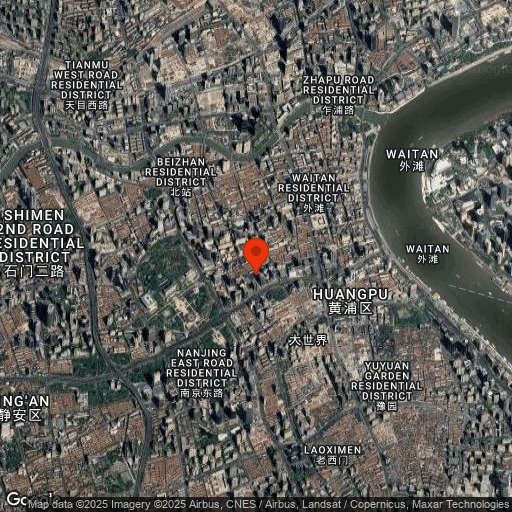 Map of The Yangtze Boutique Shanghai