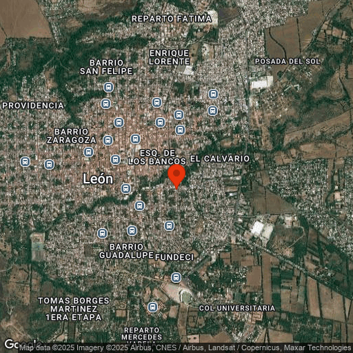 Map of Hotel La Perla