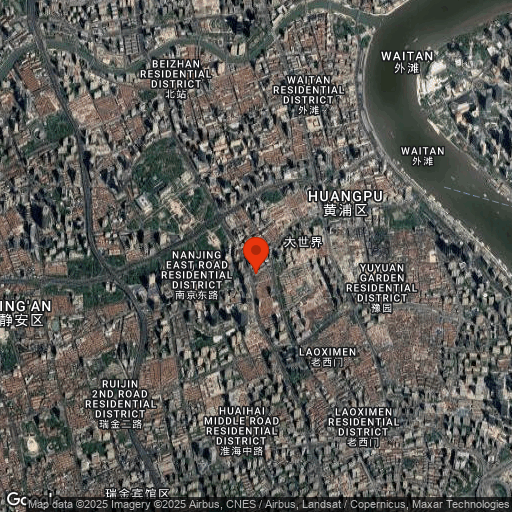 Map of Amanyangyun Shanghai