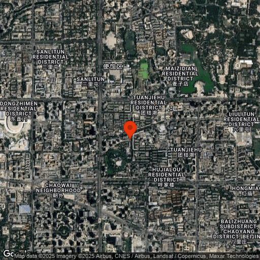Map of Conrad Beijing